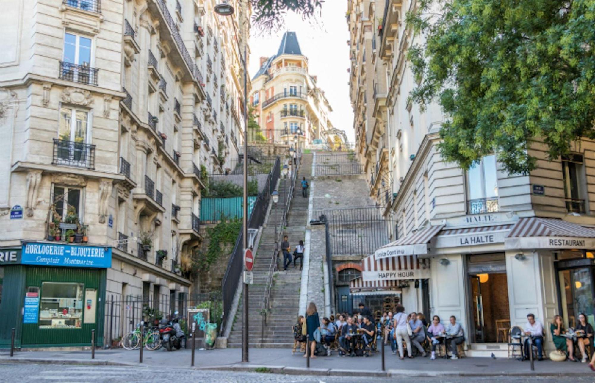Charming Duplex In Montmartre Apartamento Paris Exterior foto